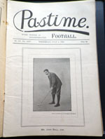 Pastime with which is incorporated Football No. 632 Vol. XXV  July 3 1895 